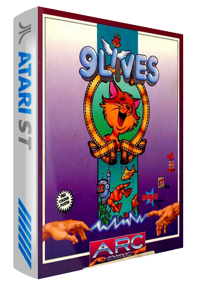 Atari ST 3D Box (Rafinx) (Biogark Template)