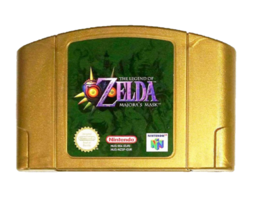 The Legend of Zelda Majora's Mask pal clear cartage - Cartridge ...