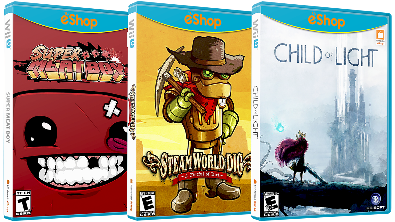 Nintendo Wii U - eShop/VC 3D Boxes Pack (494)