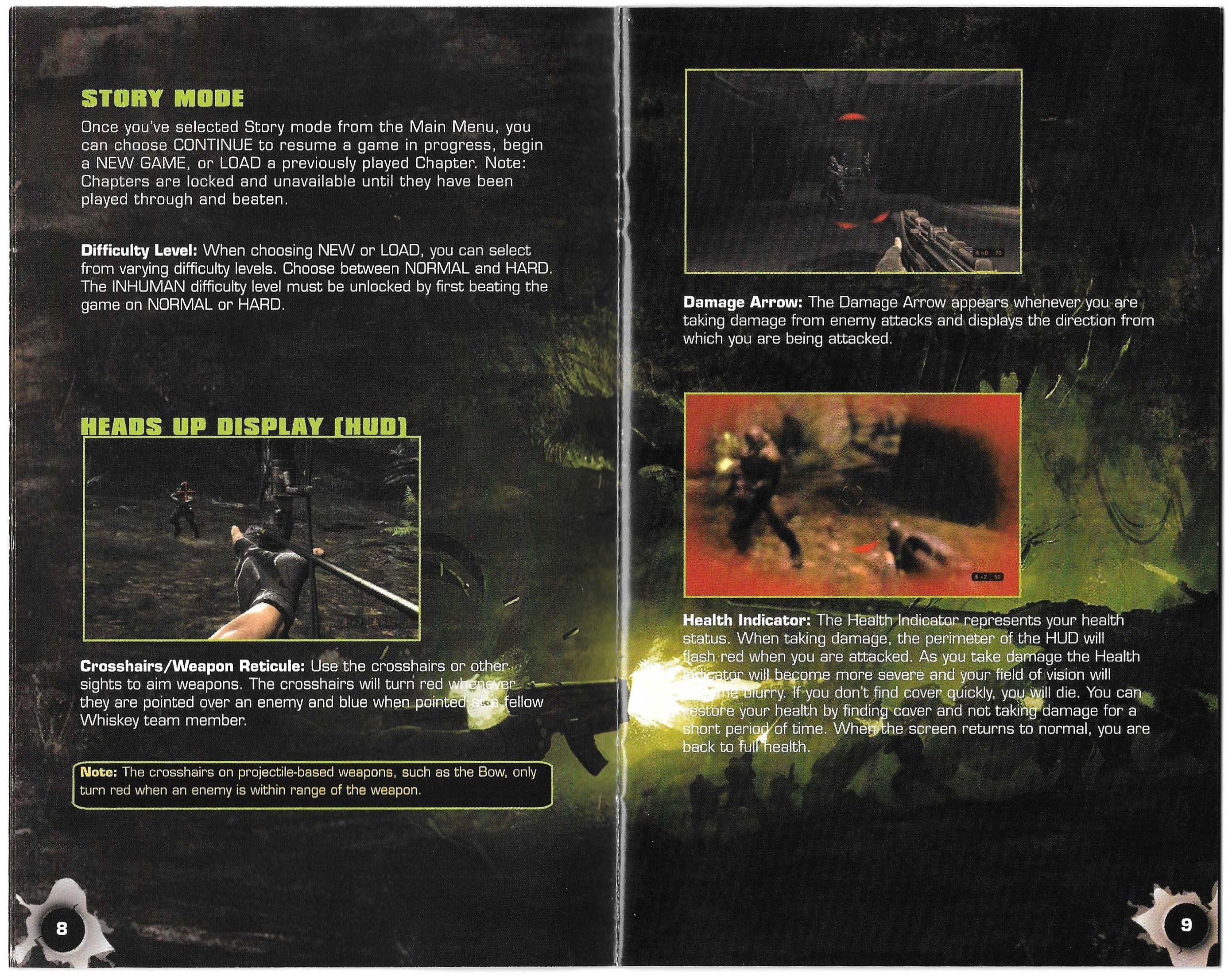 Turok manual (Xbox 360) - Game Manual Submissions - EmuMovies