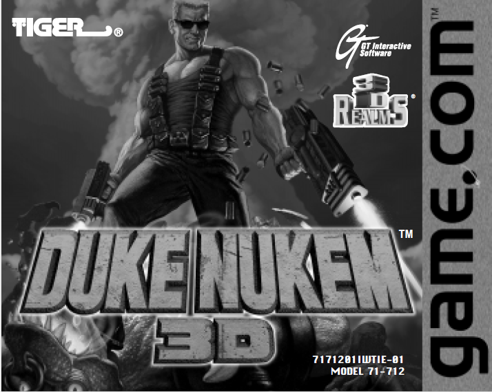 Tiger Game.com Manual Pack