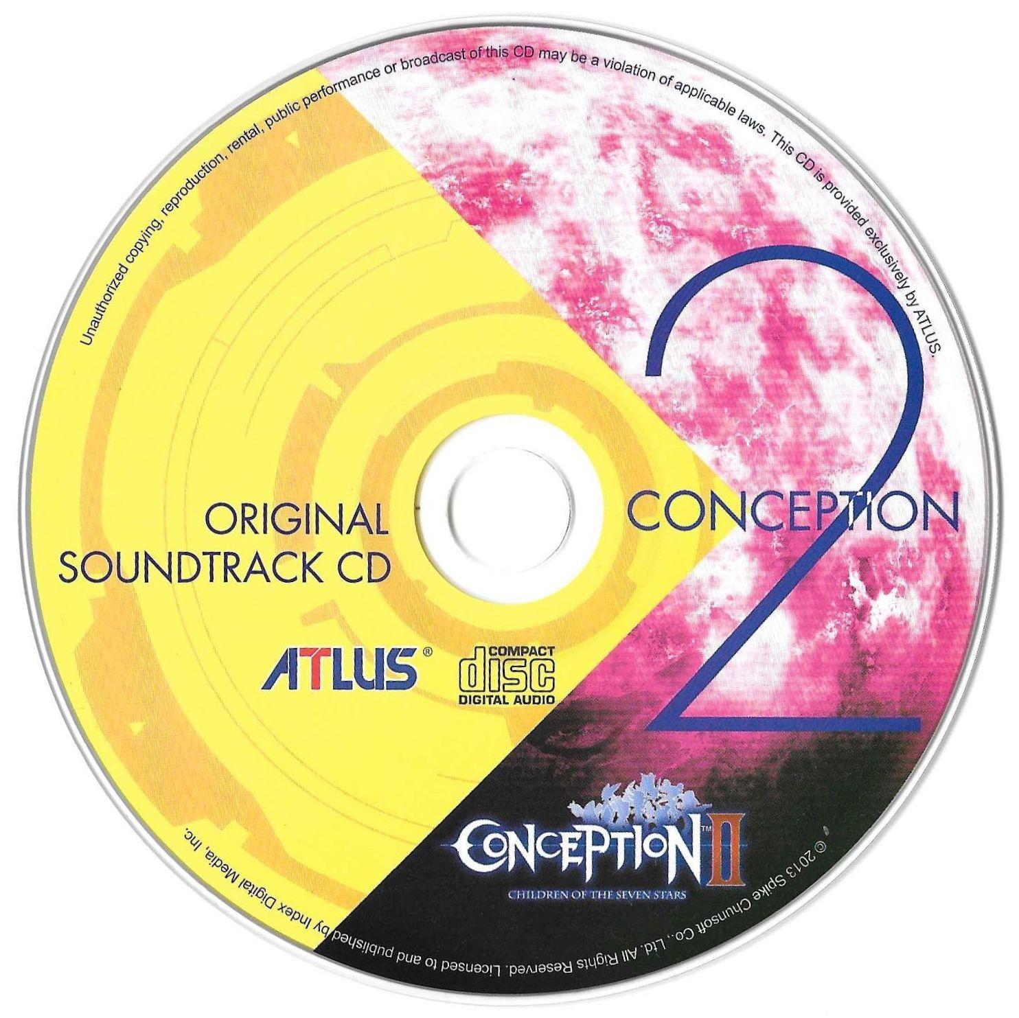 Conception 2 Original Soundtrack CD