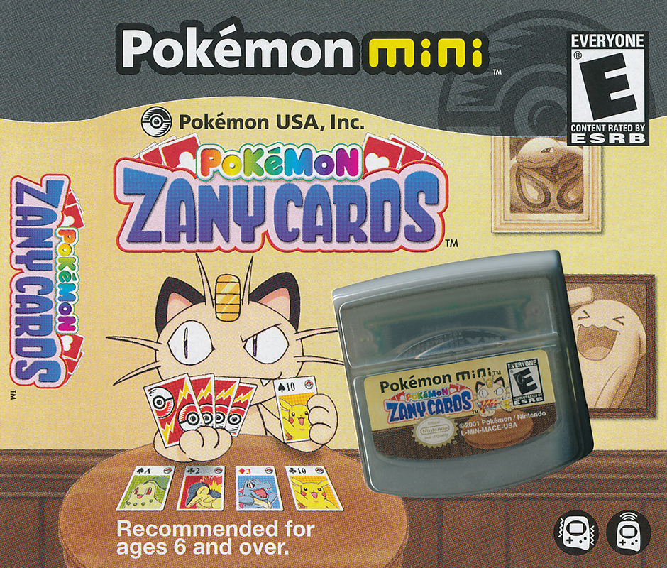 Nintendo Pokemon Mini 2D Boxes Pack (w/Spine) - Artwork - EmuMovies