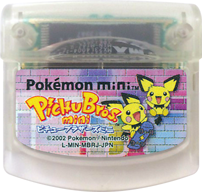 Nintendo Pokemon Mini 2D Cartridges Pack