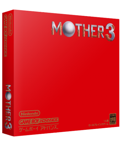 Mother 1+2 and Mother 3 GBA Box Art - Box Submissions - EmuMovies