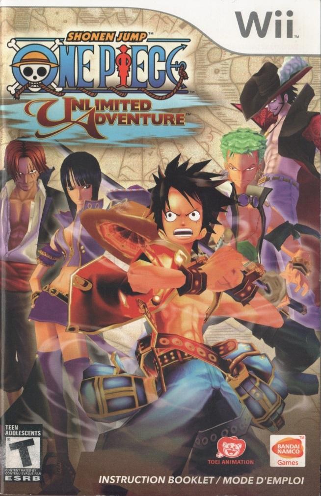 One Piece: Unlimited Adventure - Game Manuals Discussion - EmuMovies