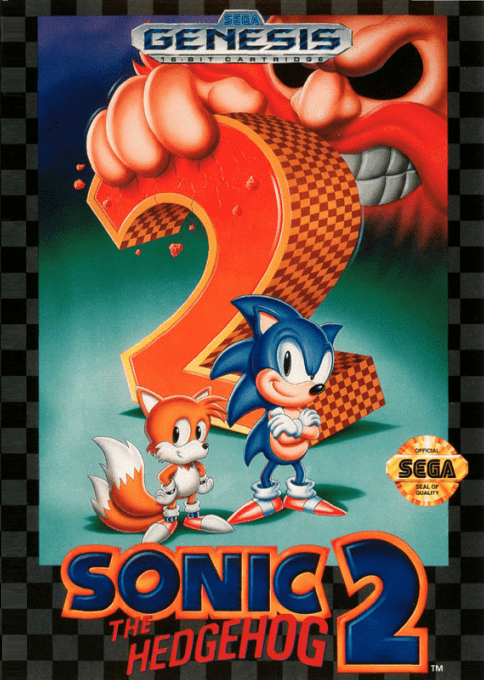 ## Sega Mega Drive - Sonic the Hedgehog 2 (Only Module,Without Boxed /  Unboxed)