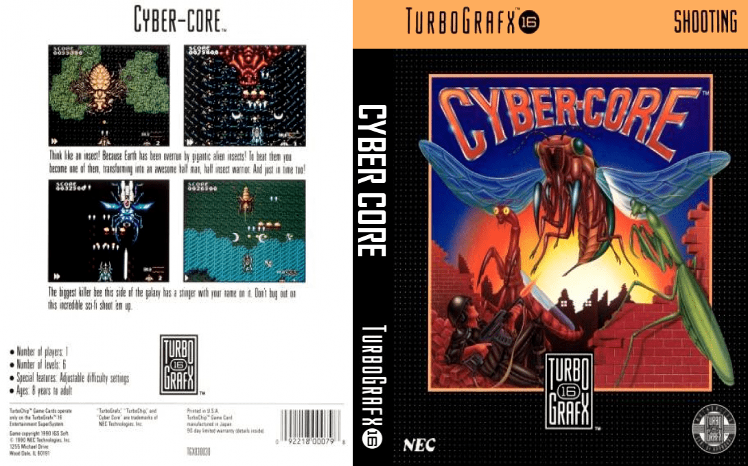 cybercore turbografx 16