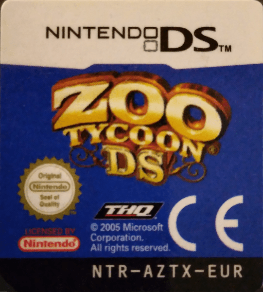 Nintendo DS 2D Cartridge Labels (No-Intro)