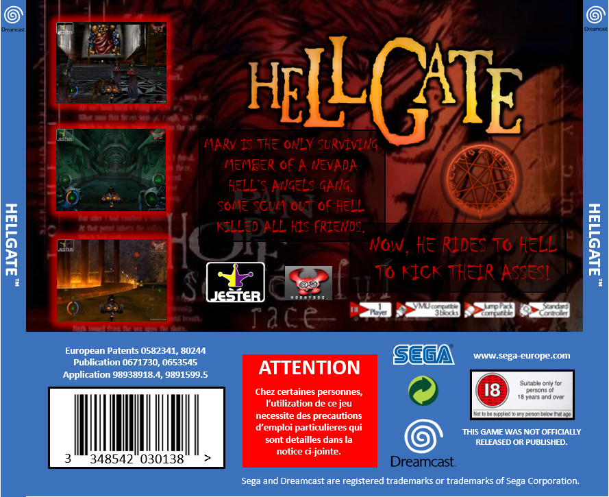 hellgate dreamcast