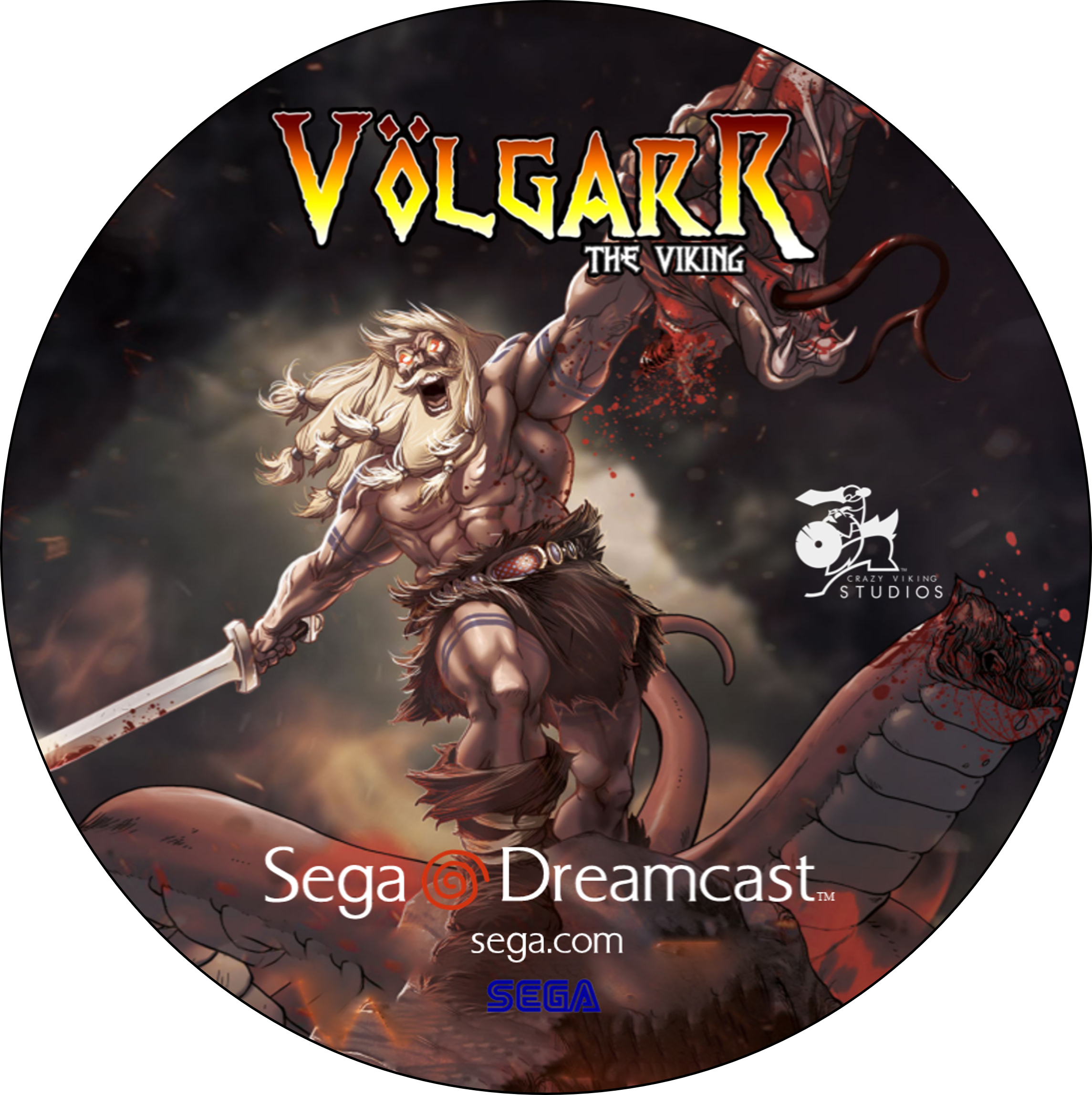 Volgarr the Viking Disc (Sega Dreamcast NTSC)