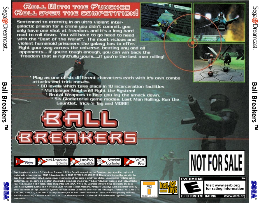 ball breakers dreamcast