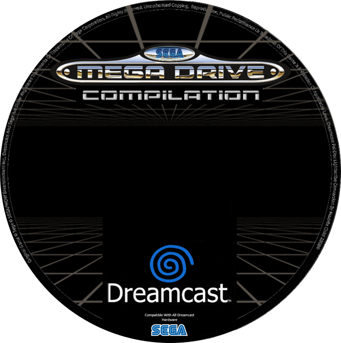 Mega Drive Compilation Disc (Sega Dreamcast PAL)