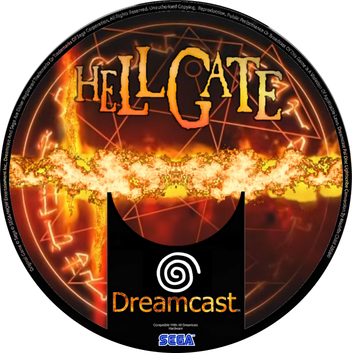 Hell Gate Disc (Sega Dreamcast PAL)