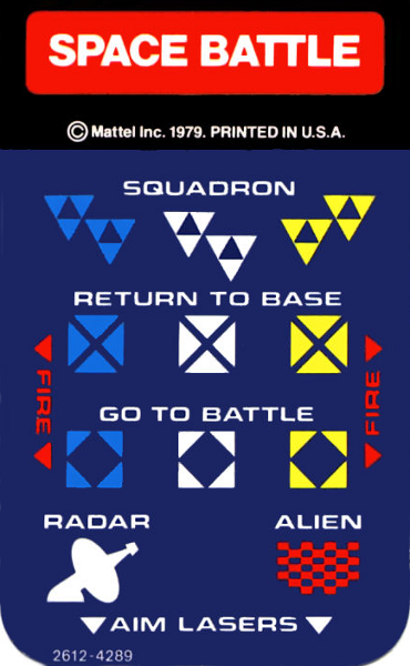Jeu Demon Attack + 2 Overlays Pour Intellivision – Bon état, Boîte Incluse