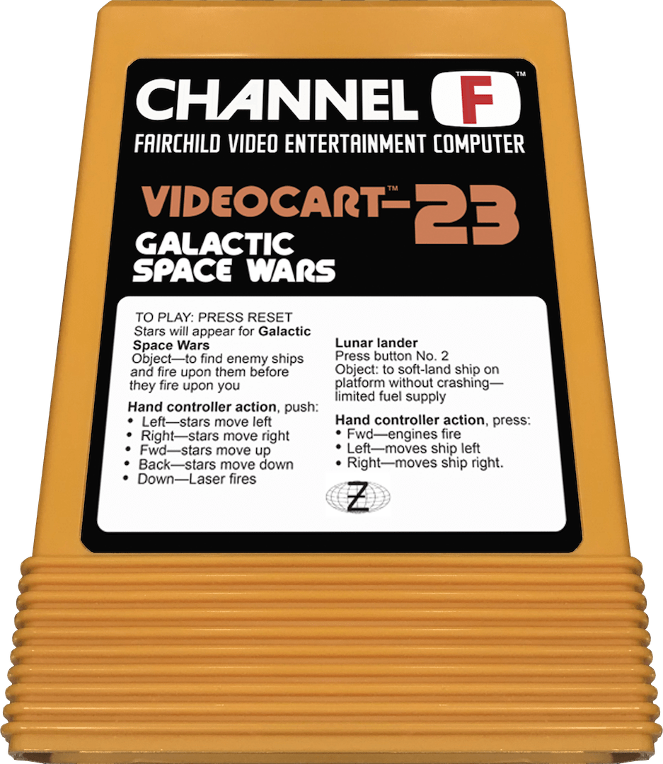 Fairchild Channel F 3D Carts Pack