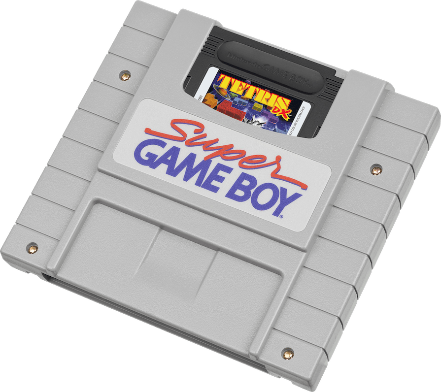 Nintendo Super Game Boy Color 3D Carts Pack