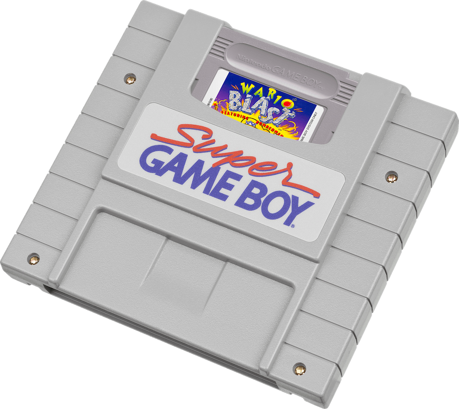 Nintendo Super Game Boy 3D Carts Pack