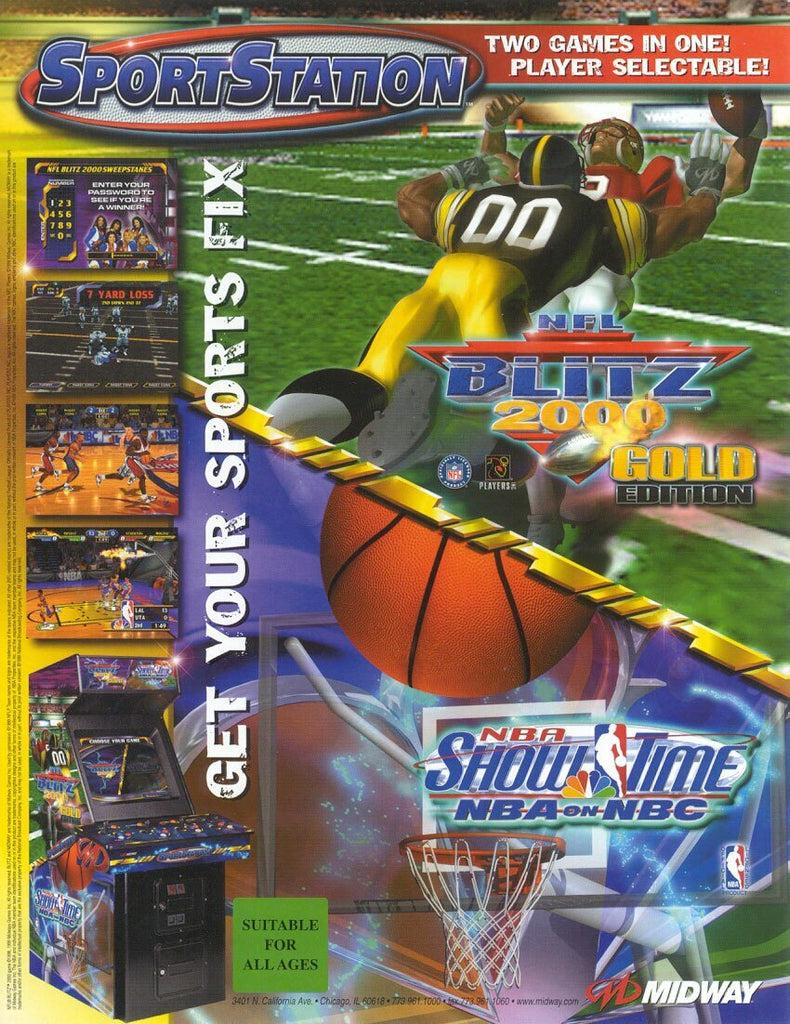 Sportstation Bezel NFL Blitz 2000/ NBA Showtime