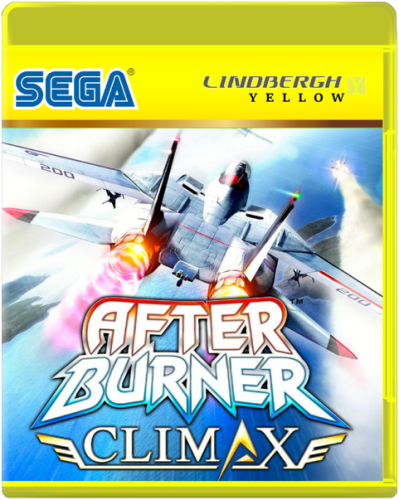 Sega Lindbergh (Red & Yellow) 2.5D Box Fronts - Box