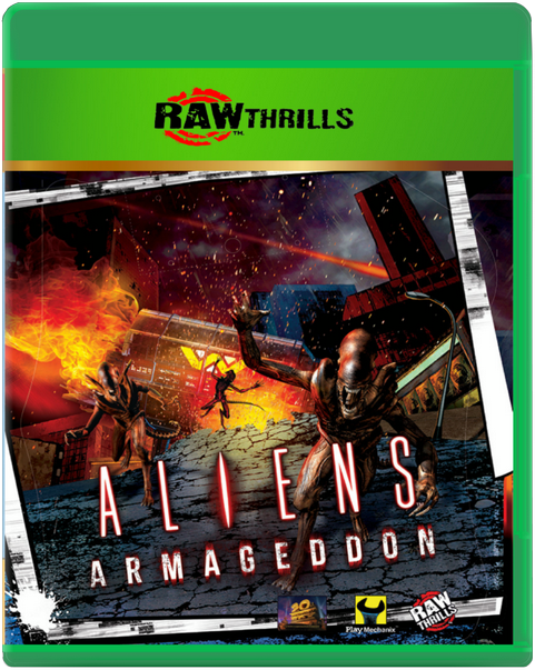 Raw Thrills 2.5D Box Fronts (Complete)