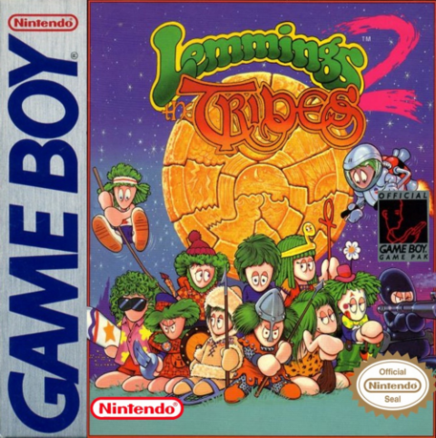 Game Boy - Lemmings 2 - The Tribes (PAL)