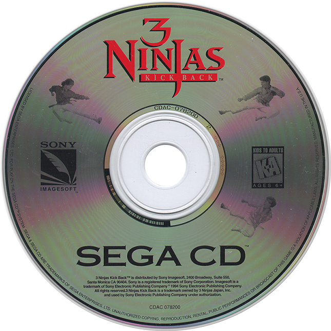 Sega CD 1G1R Redump Set (143)