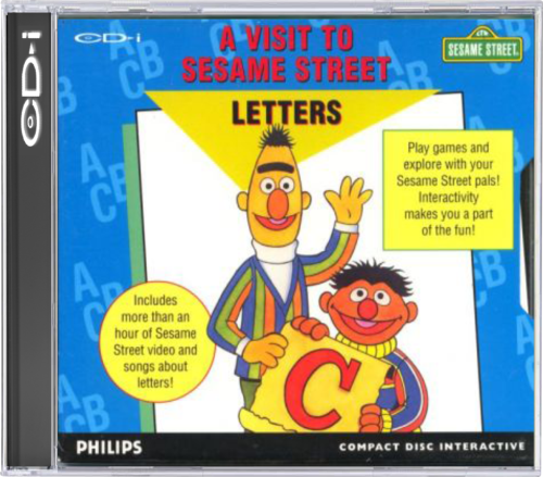 A Visit To Sesame Street Numbers Philips CD-I 