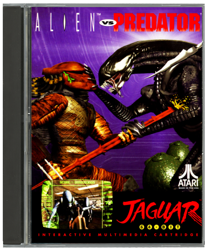Atari Jaguar 2.5D Custom Box Fronts (Complete Set)