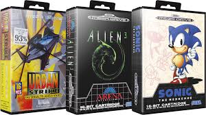 Capas 3D para Mega Drive