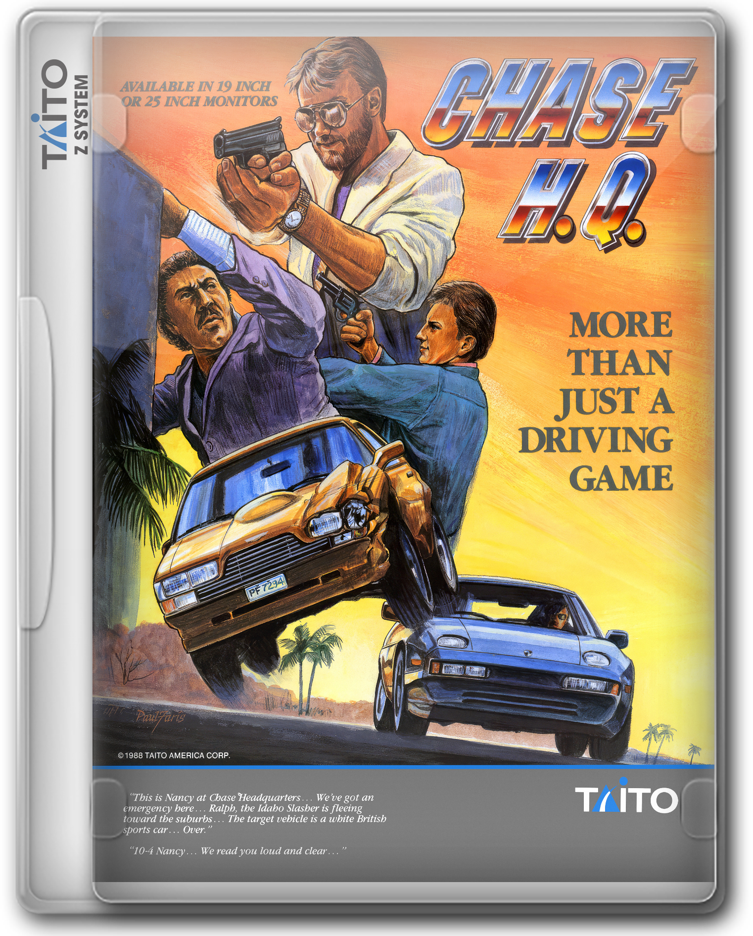 Taito Z System 2.5D Box Fronts