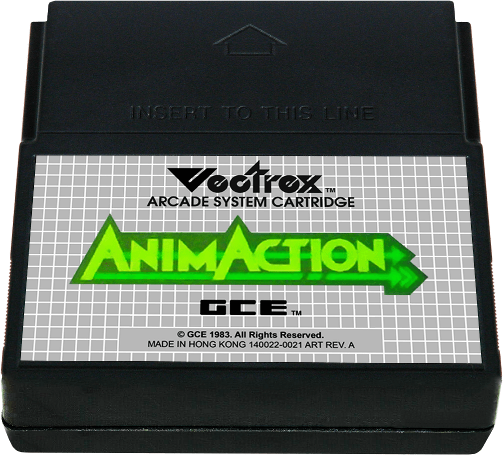 GCE Vectrex 3D Carts Pack