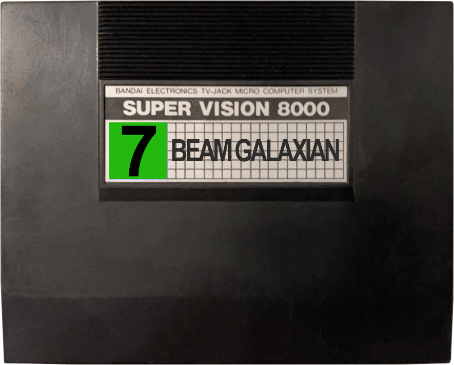 Bandai Super Vision 8000 2D Carts