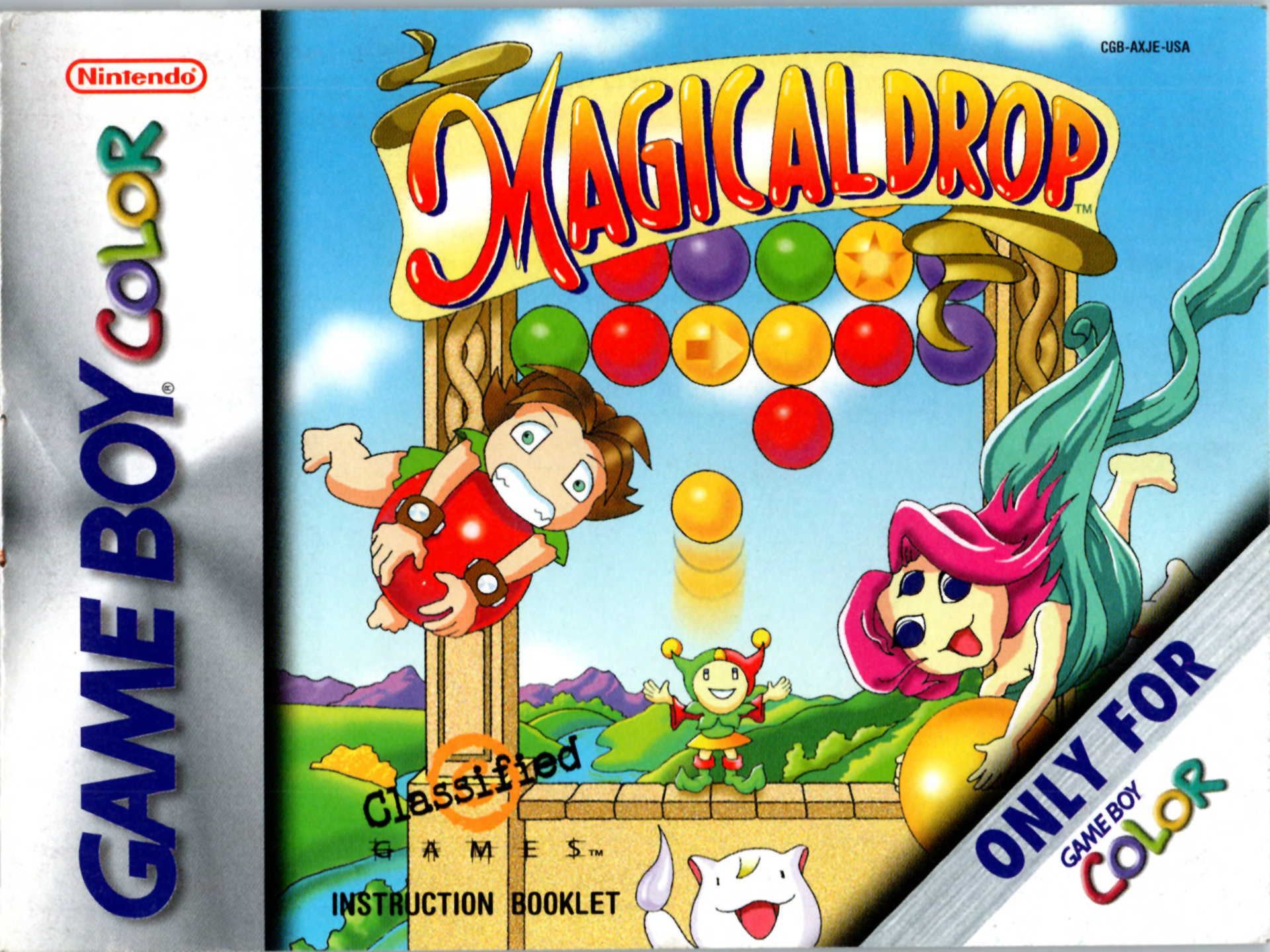Nintendo Game Boy Color Game Manuals Pack