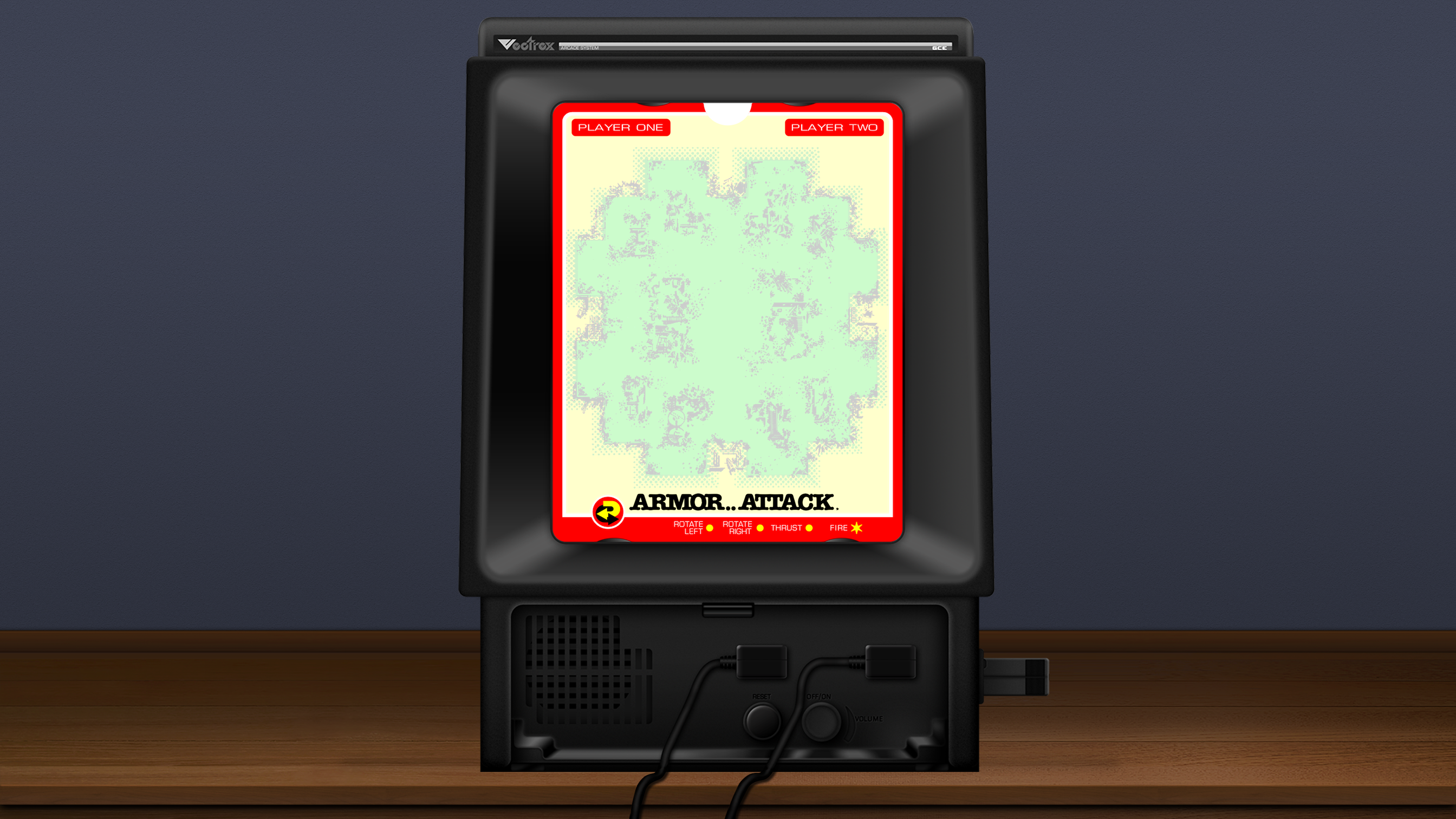 GCE Vectrex per game Overlays.