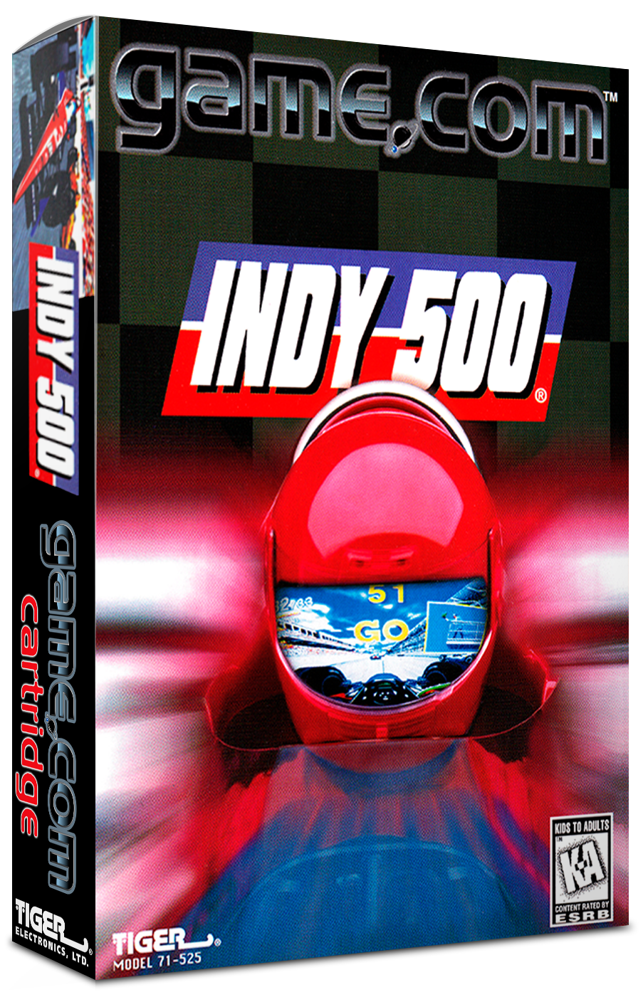 Tiger Game.com 3D Box Pack + Spines