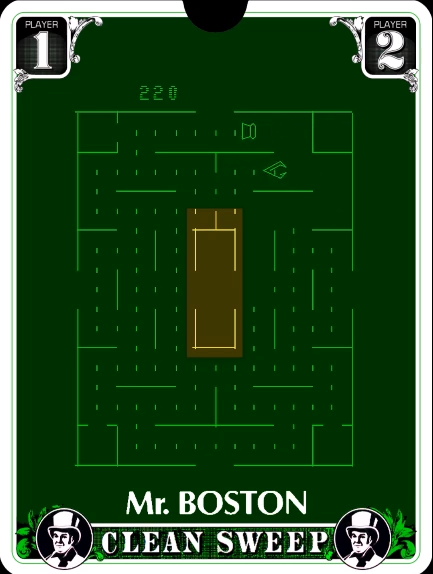 GCE Vectrex - Mr. Boston Clean Sweep Video Snap