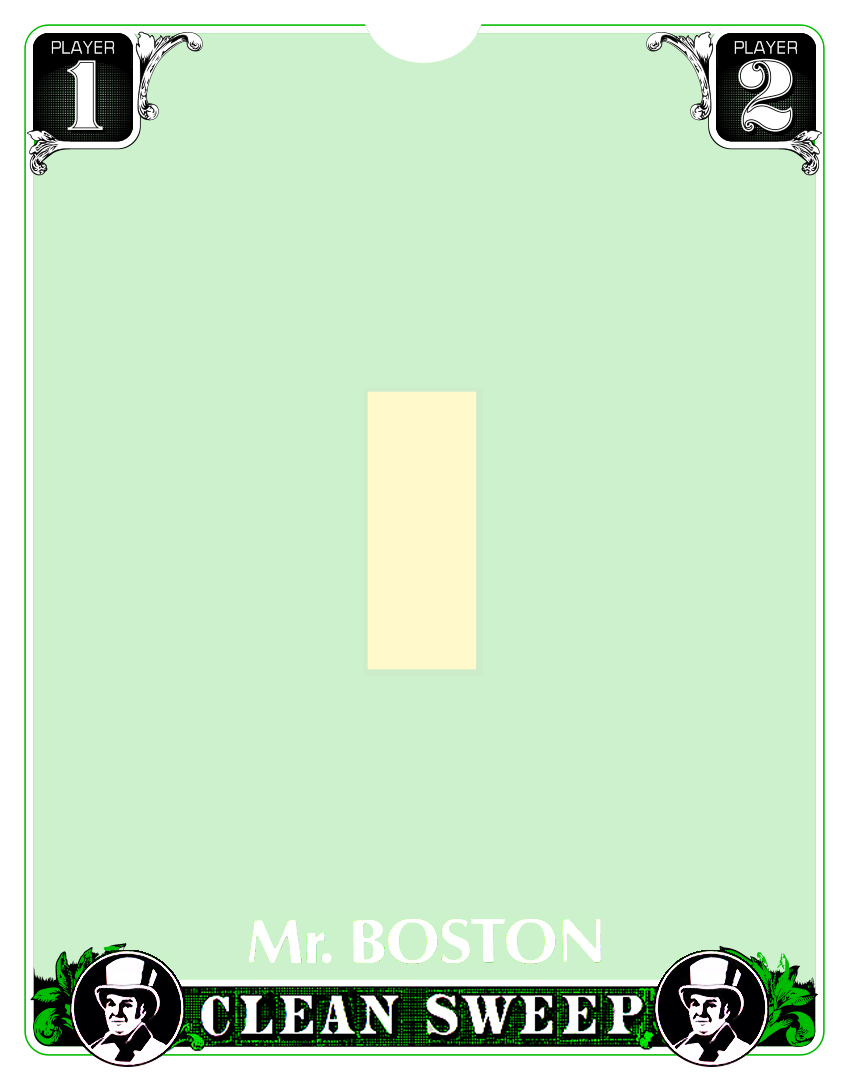 GCE Vectrex - Mr. Boston Clean Sweep MAME Overlay