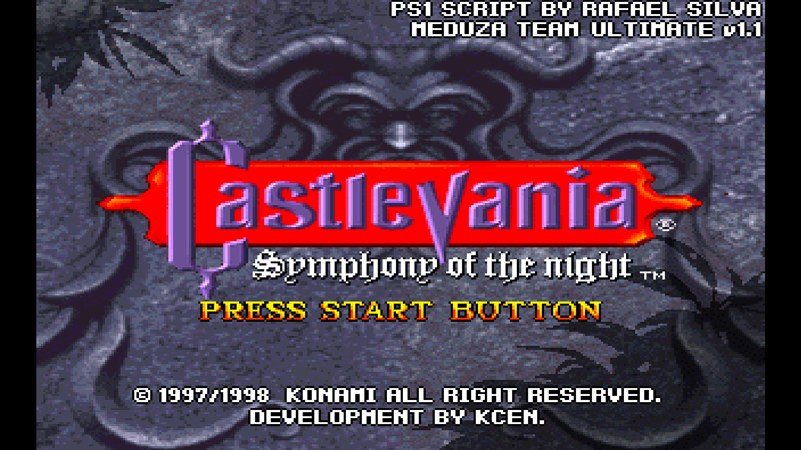 Castlevania Symphony of The night V1.1 Ultimate Sega Saturn Gameplay Video