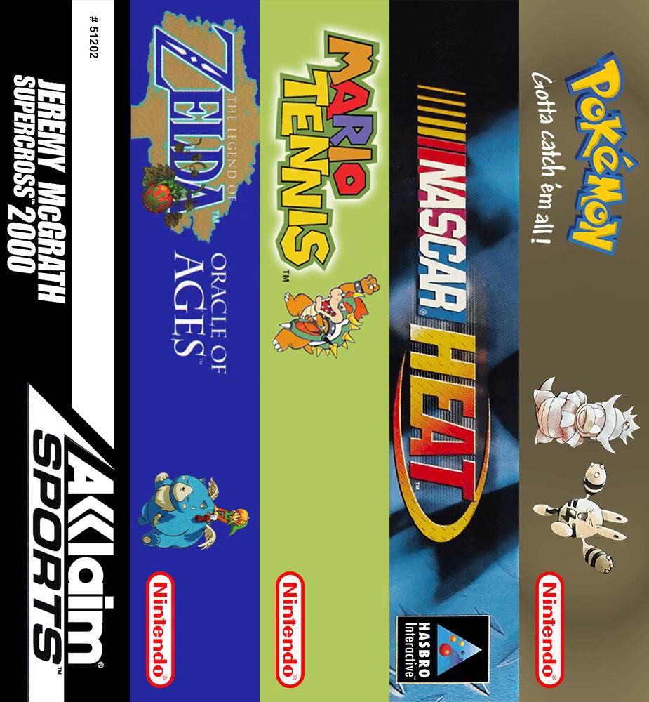 Nintendo Game Boy Color Boxes - Spine Pack