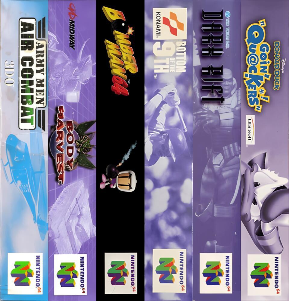 Nintendo 64 Boxes - Spine Pack (412)