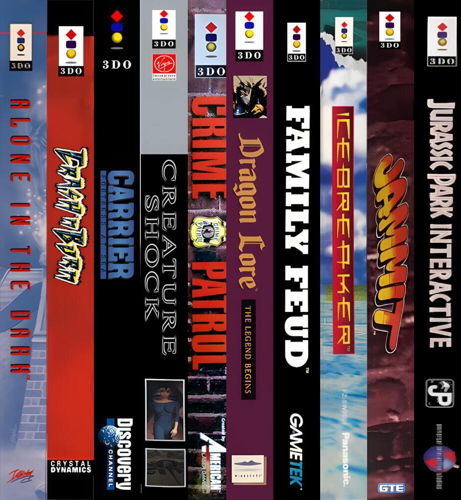 3DO Interactive Multiplayer Boxes - Spine Pack (328)