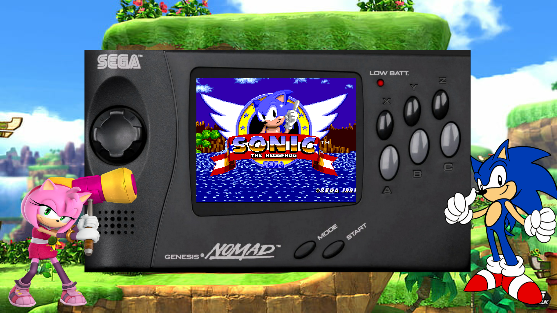 Sega Nomad Bezel