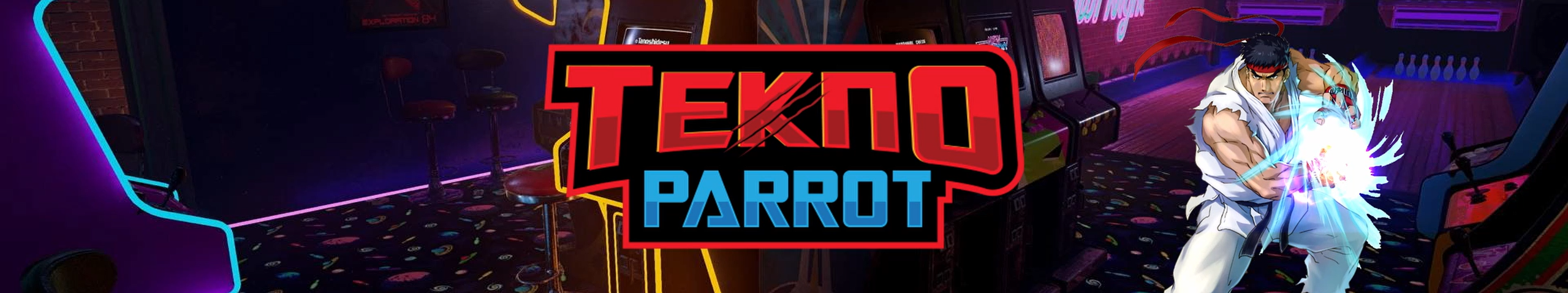 Teknoparrot Video Marquee