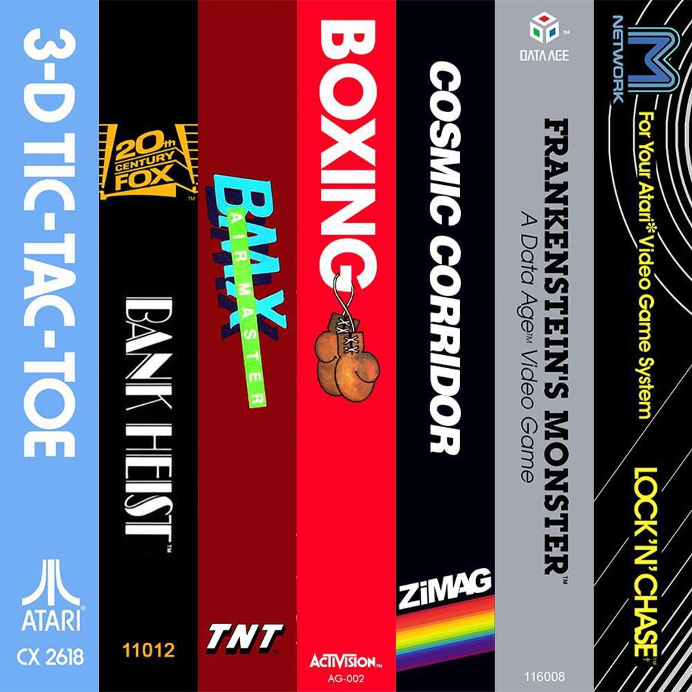 Atari 2600 Boxes - Spine Pack (873)