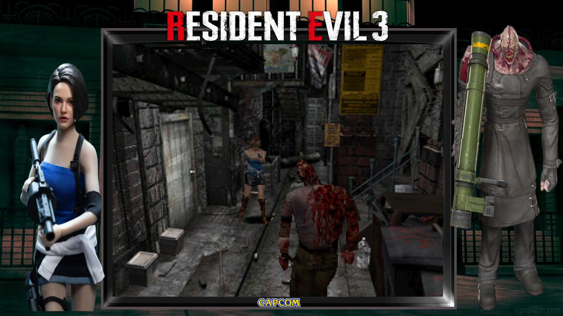 Resident Evil 3 - Nemesis Bezel