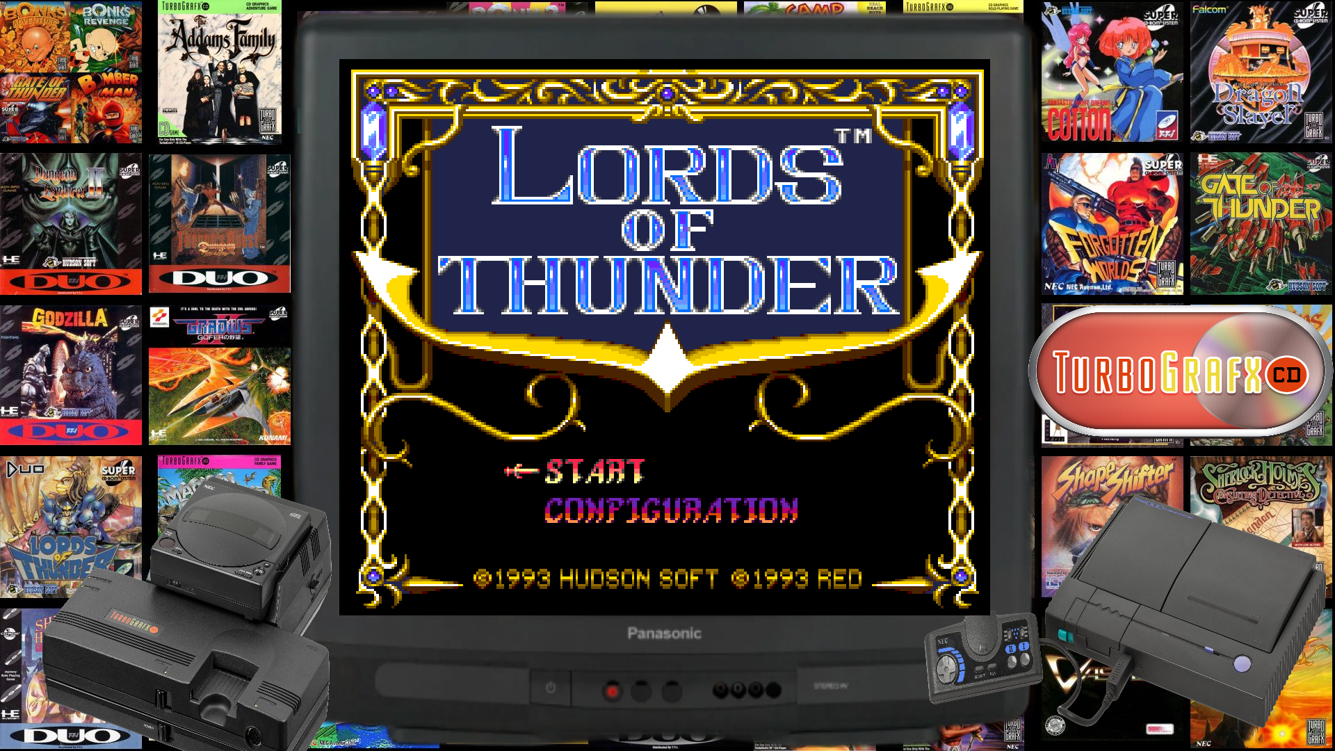 TurboGrafx 16 CD TV Bezel