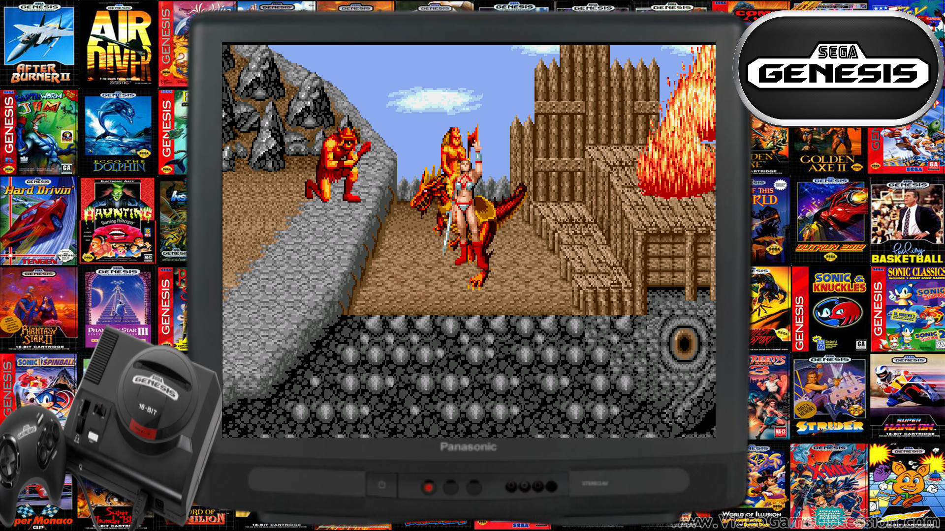 Sega Genesis TV Bezel