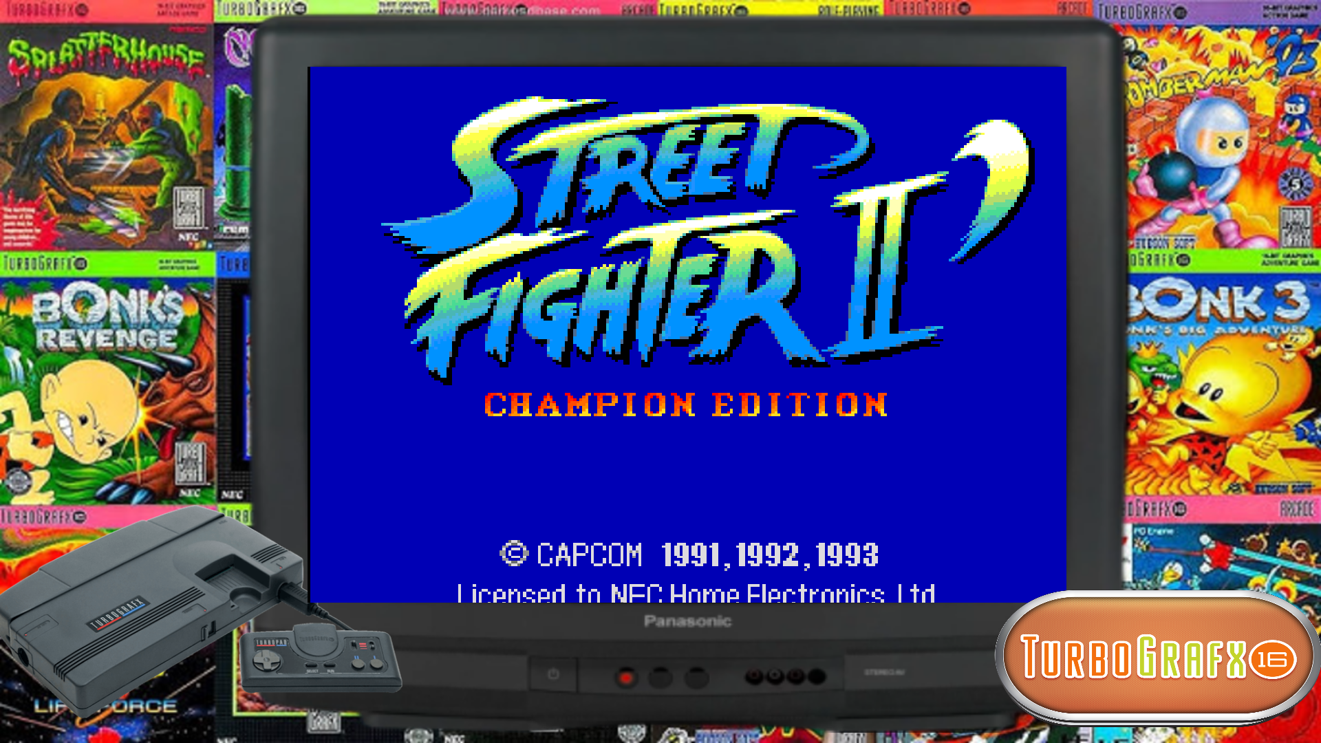 TurboGrafx 16 TV Bezel