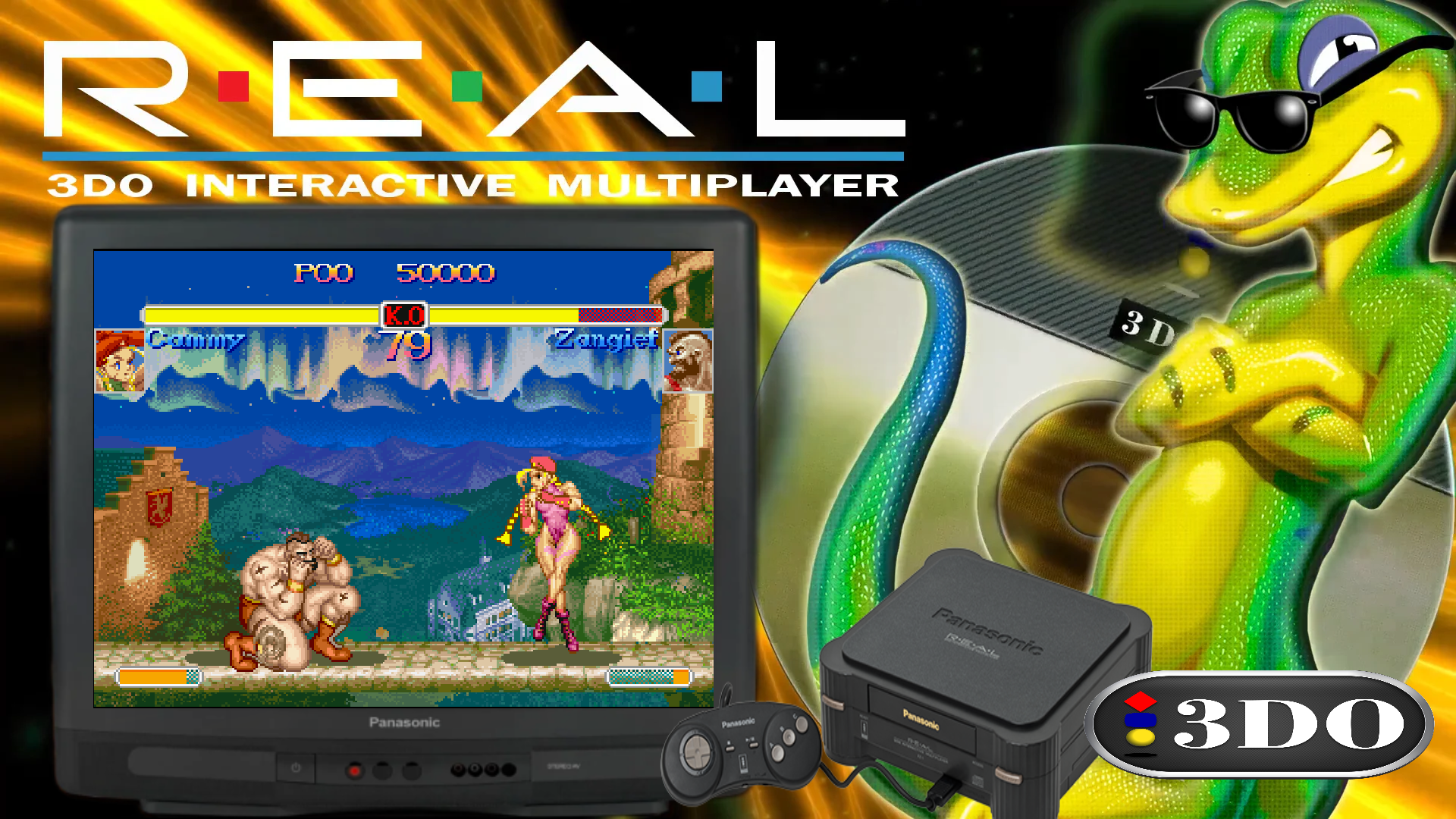 Panasonic-3DO TV Bezel